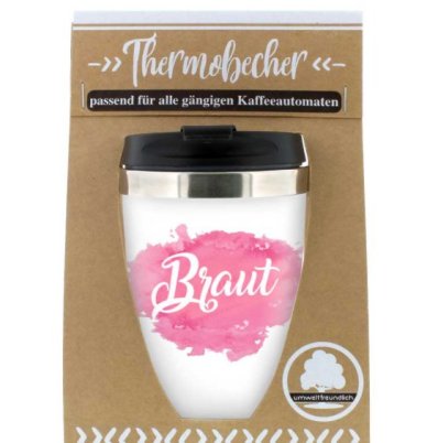 Thermobecher Braut