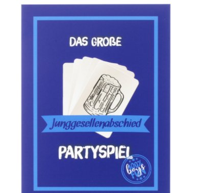 Junggesellenabschied Partyspiel fr Mnner