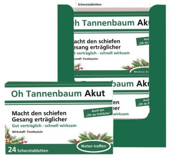 Scherztablette Oh Tannenbaum