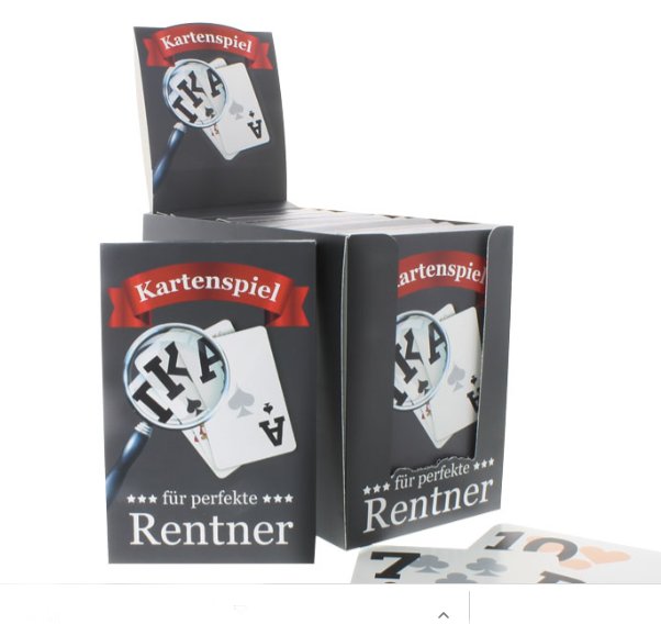 Kartenspiel fr Rentner