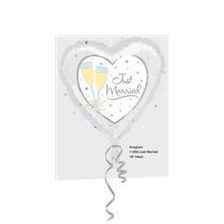 Hochzeit Folienballon Sektglser,90cm