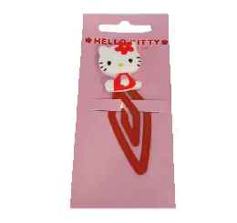 Hello Kitty Klemme ROT