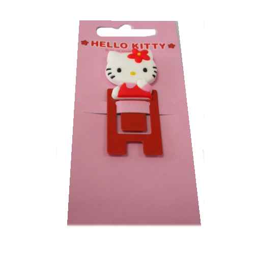 Hello Kitty Memoclip Klemme rot