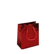 Lack Geschenktasche in Rot