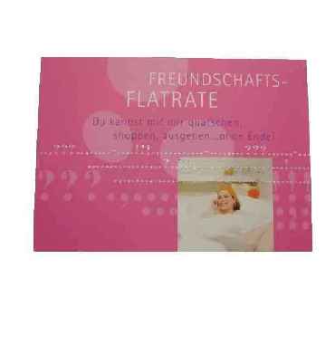 Postkarte - Freundschafts Flatrate