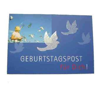 Postkarte - Geburtstagspost