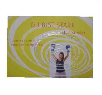 Postkarte - Du bist stark