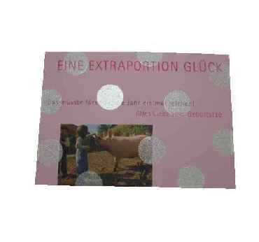 Postkarte - Eine Extra Portion Glck