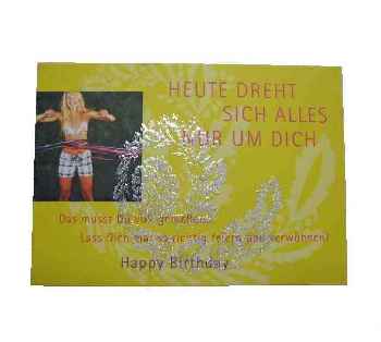 Postkarte - Happy Birthday