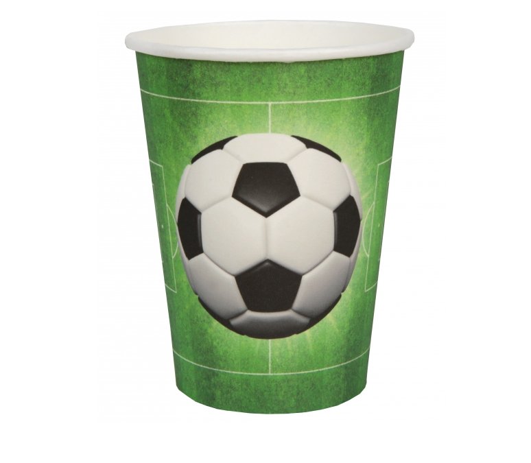 Fuball Party Becher, 10 Stck