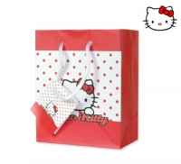 	           Hello Kitty Geschenktasche Dots, L