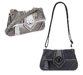 Playboy Tasche PA7536 silver