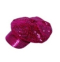 Pailetten Pink Cap