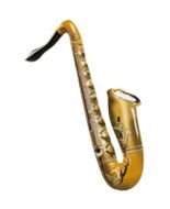 Aufblasbares Saxophon Gold