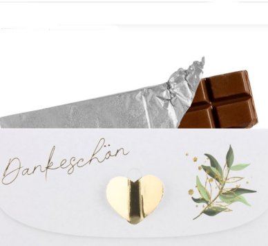 Schokolade Dankeschn