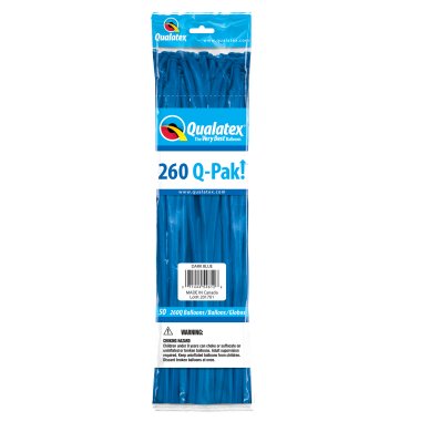 Modellierballons 260Q, blau - 50 Stck