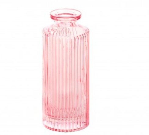 Romantische Vase in rosa