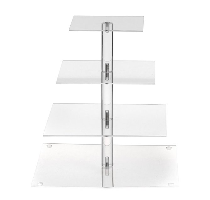 Etagere aus Plexiglas, 30 cm