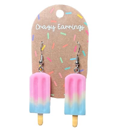 Ohrringe Eis, 1 Paar