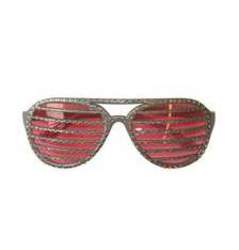 Party - Glitter Lamellen Brille