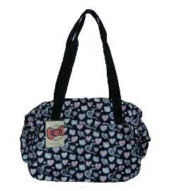 Hello Kitty Tasche Black HEART