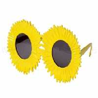 Fun Brille Sonnenblume