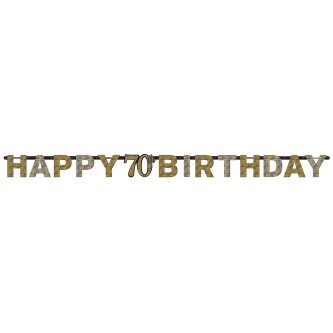 Buchstaben Girlande Celebration 70
