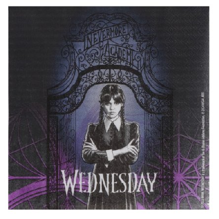 Wednesday Papier Servietten, 20 Stck