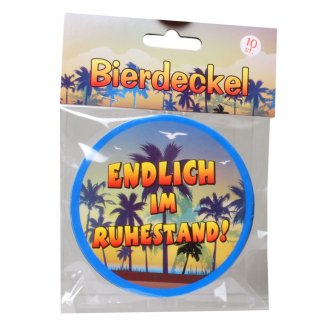 Bierdeckel Ruhestand