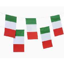 Flaggenkette Italien, 3m