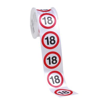 Geschenkband Verkehrsschild 18