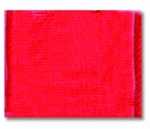 Organza Band mit Drahtkante,rot