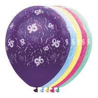 Pearl Luftballons mit Zahl 95