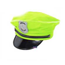 Polizei Mütze NEON GELB