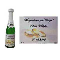 Hochzeit Sekt Ringe