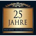 Aufkleber 25 Jahre