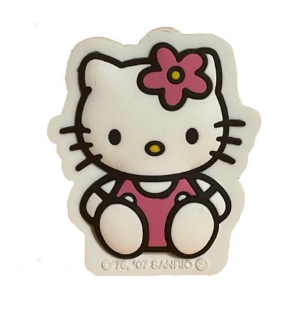 Hello Kitty Magnet Sitting ROSE