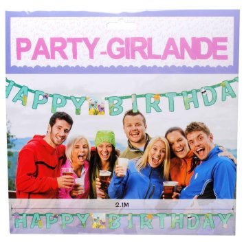 Party Girlande Lama