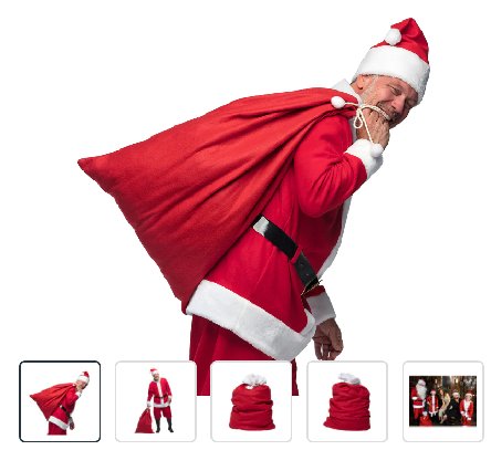 Sack fr den Weihnachtsmann