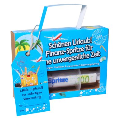 Geldspritze Urlaub