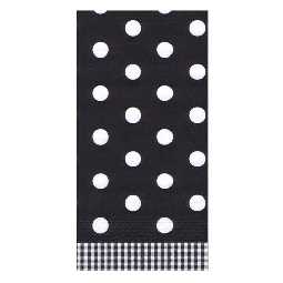 Servietten Black Dots