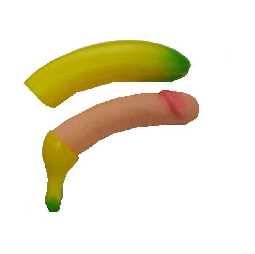 Fun Banane als Penis