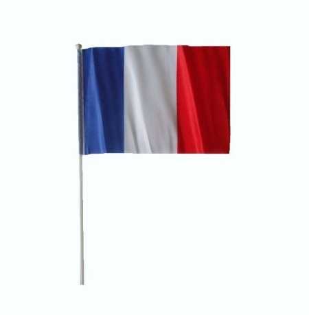 Papierflaggen Frankreich