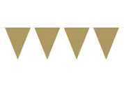 Wimpelkette goldfarben,10m
