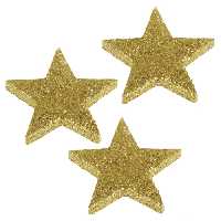Deko Accessoires Glitter Stars,gold