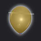 LED Luftballons, gold