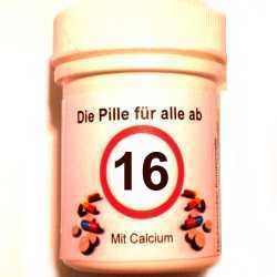 Geschenke 16. Geburtstag: Die Pille fr alle ab 16