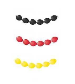 Verbindungsballons Kette Germany