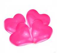 Herzballons Pink - 30 cm - 500 Stck