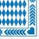 Servietten - Bayrisch Blau, 50 Stck